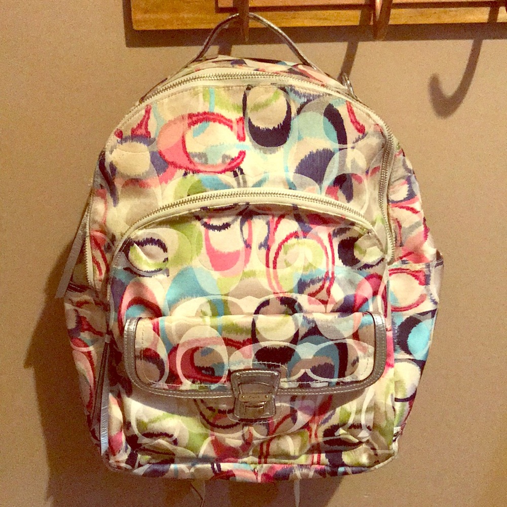 coach book bag